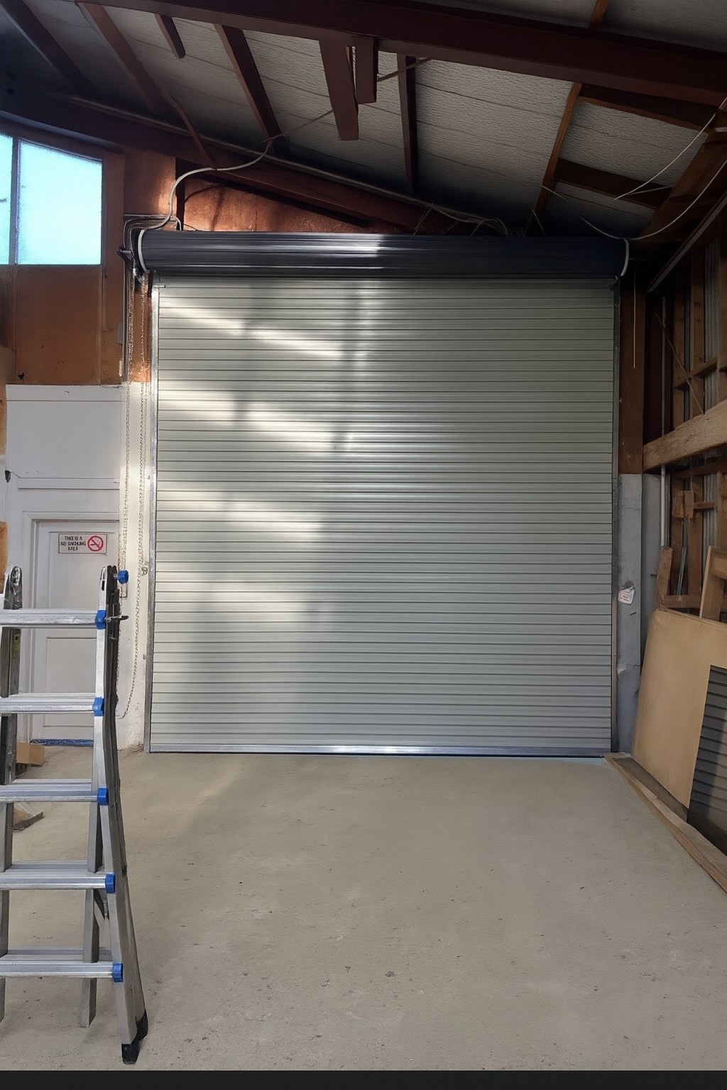 Commercial Roller Garage Door 3.4M High
