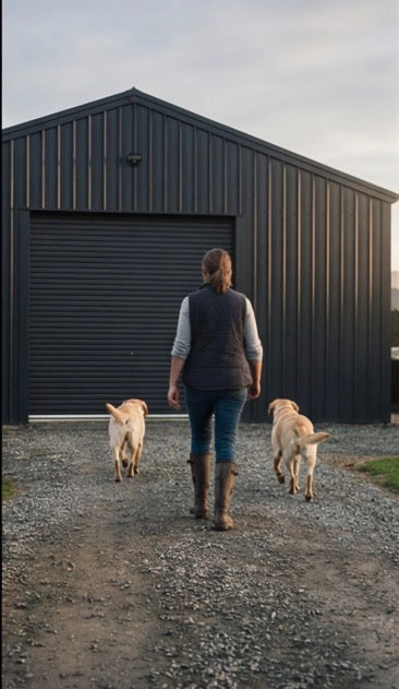 Colorsteel Roller Garage Door 2.2M High - Choose Width