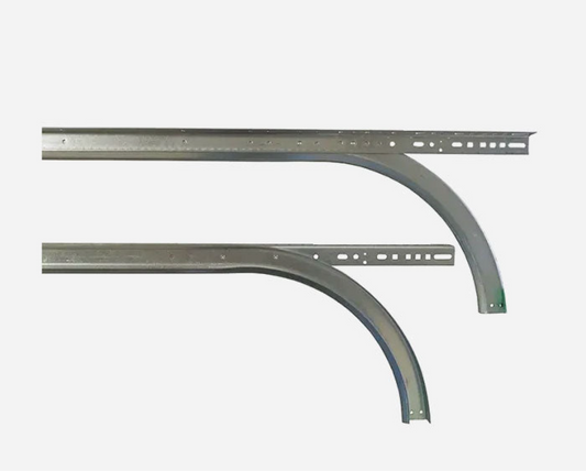 Garage Door Tracks. (Hockeys) Sold As Pair 2250mm Max Door Height