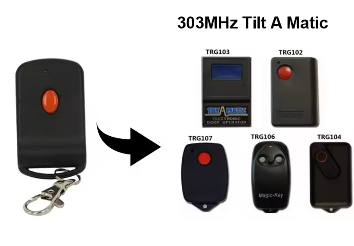 Tilta matic, Parker Garage Door Remote