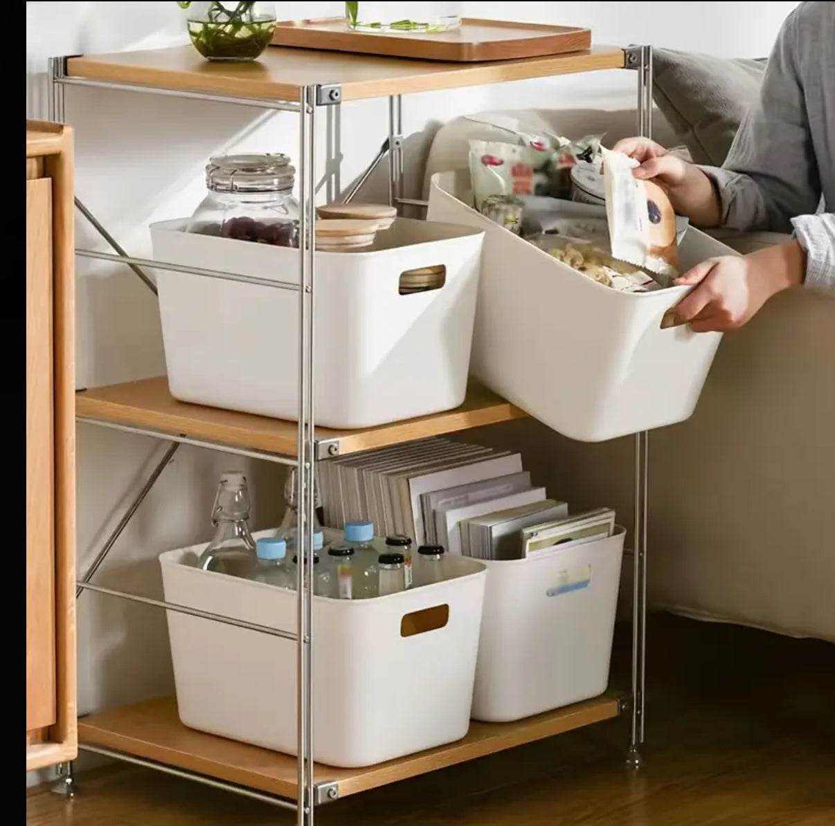PGS Storage Tubs – Versatile & Space-Saving Organizers (Set of 2)