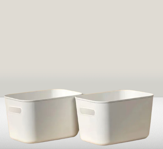 PGS Storage Tubs – Versatile & Space-Saving Organizers (Set of 2)