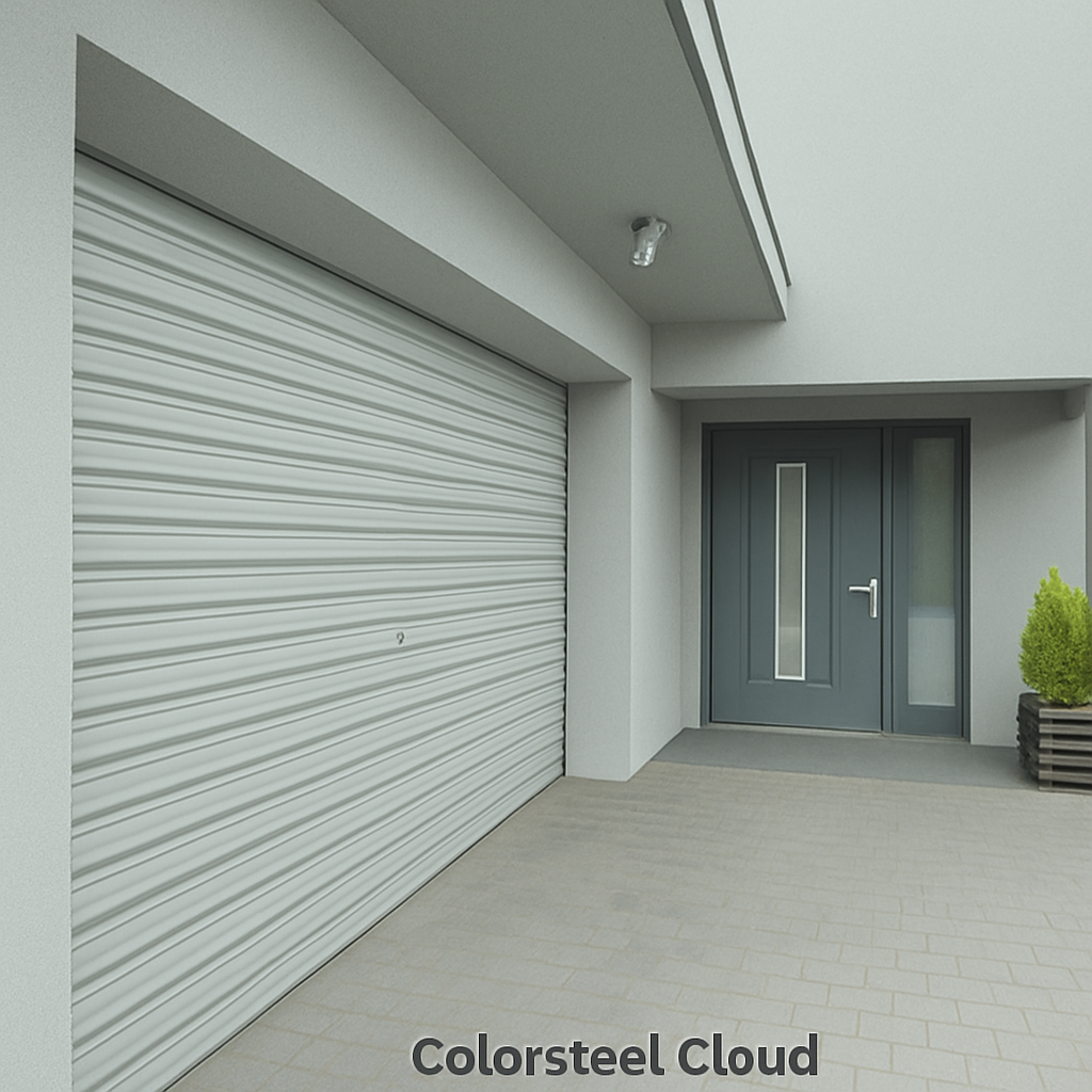 Colorsteel Roller Garage Door 2.4M High- Choose Width