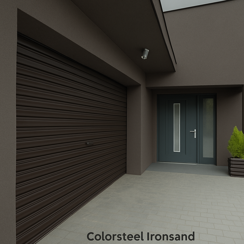 Colorsteel Roller Garage Door 2.4M High- Choose Width