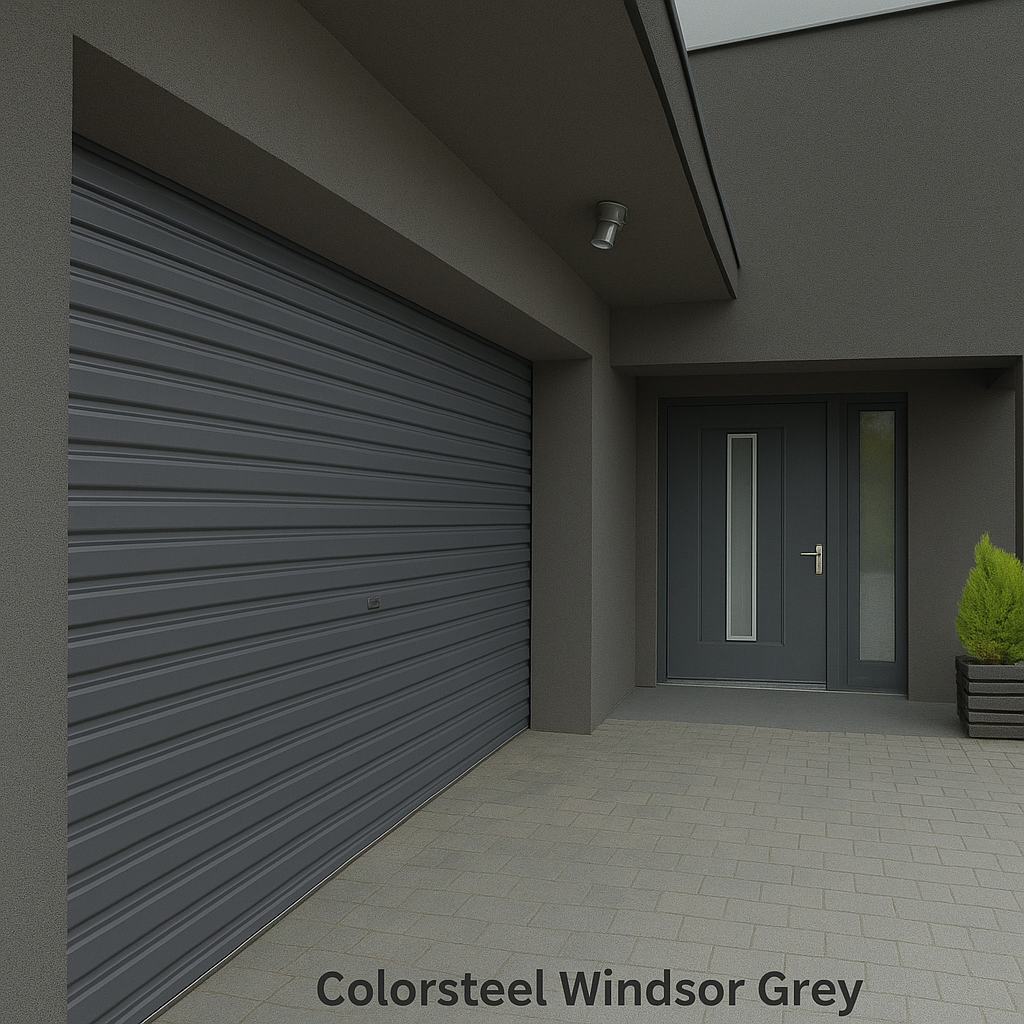 Colorsteel Roller Garage Door 2.4M High- Choose Width