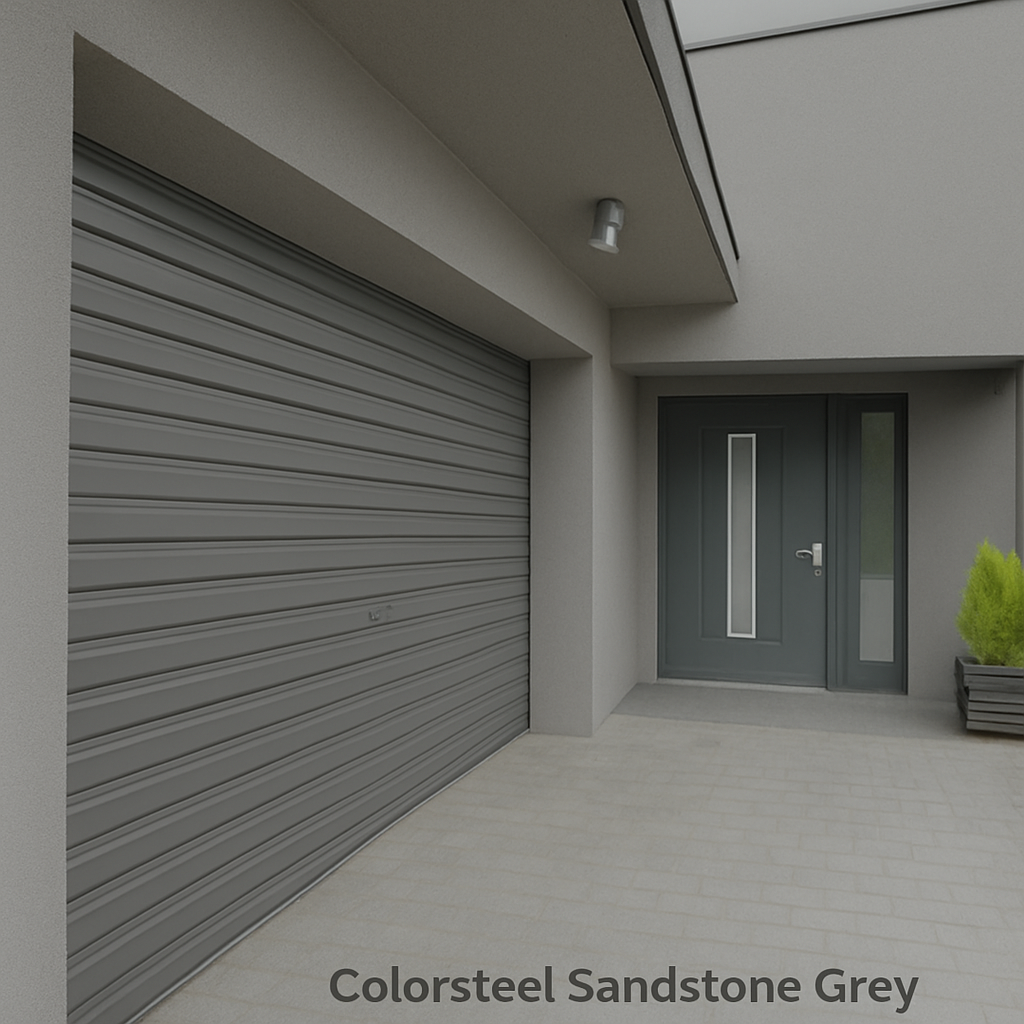 Colorsteel Roller Garage Door 2.4M High- Choose Width