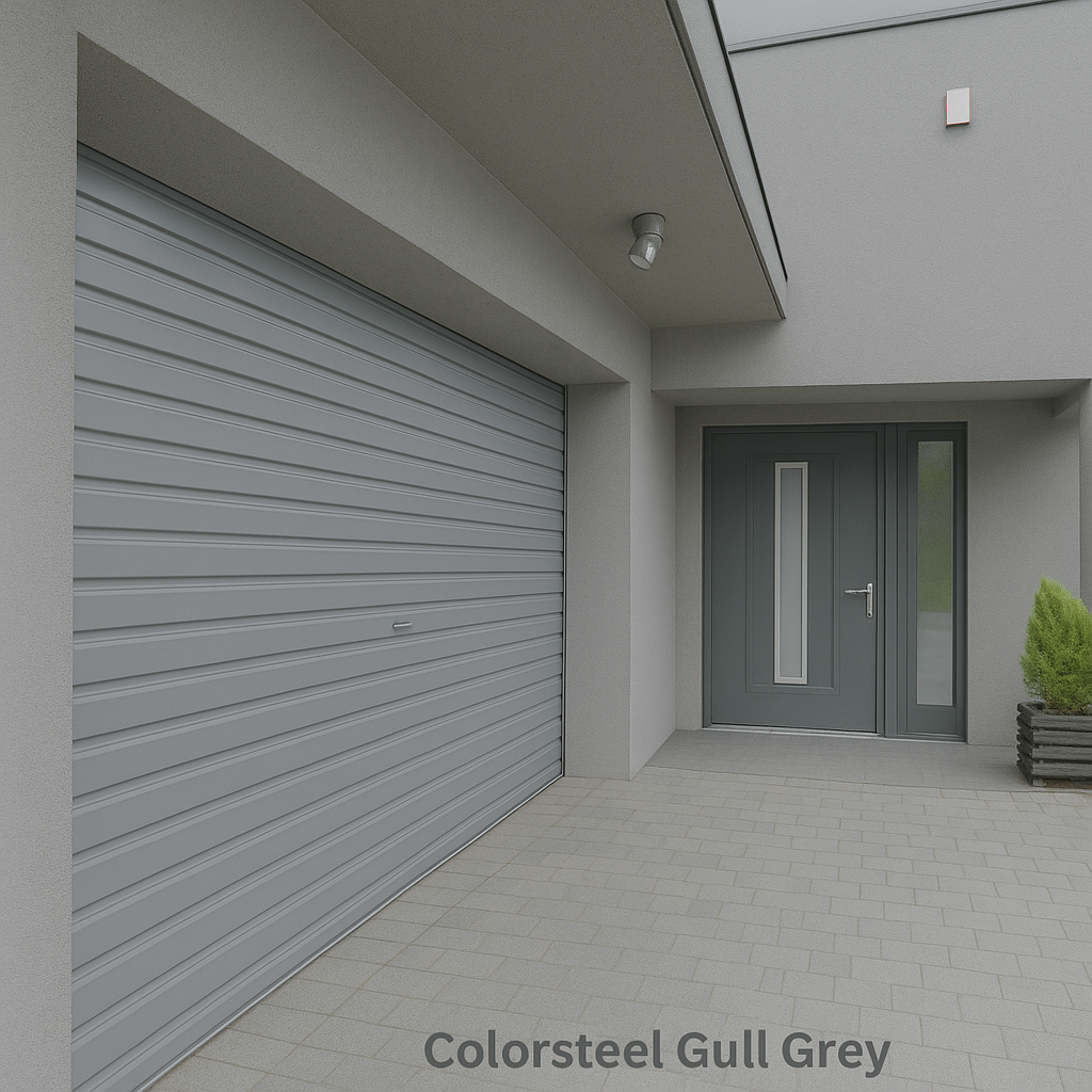 Colorsteel Roller Garage Door 2.4M High- Choose Width