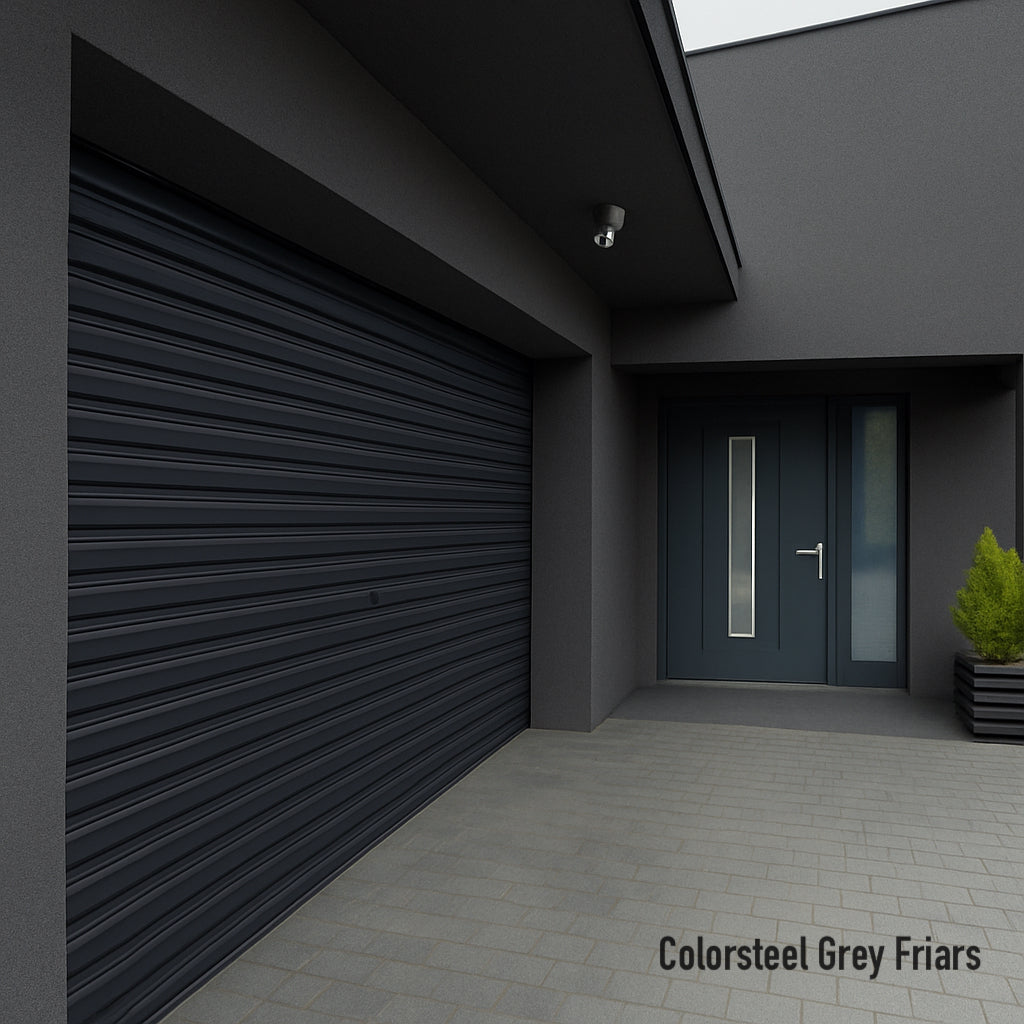 Colorsteel Roller Garage Door 2.4M High- Choose Width