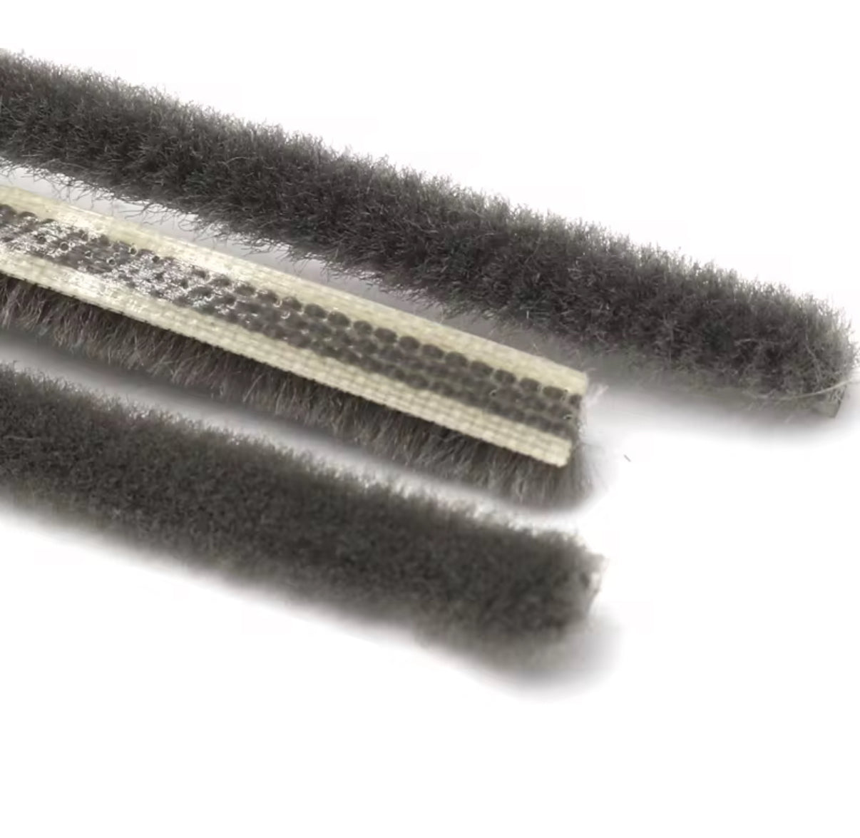 Garage Door “Mo Hair-Fluff Seal” 3M stick adhesive. Sold Per Meter