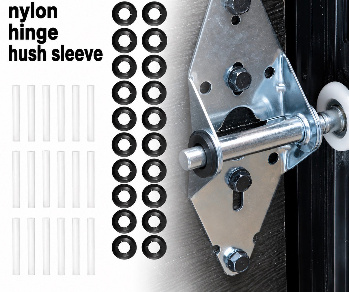 PGD Nylon Hinge Hush Sleeve Kit -universal