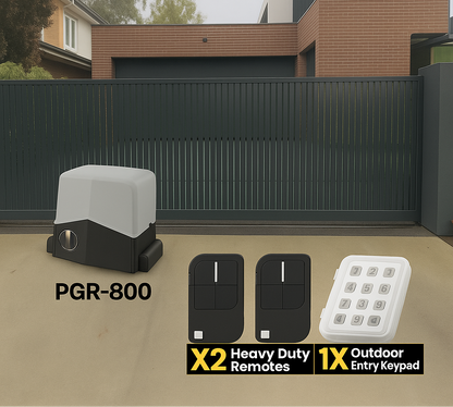 Sliding Gate Motor PGR-800 Includes Remotes And Keypad