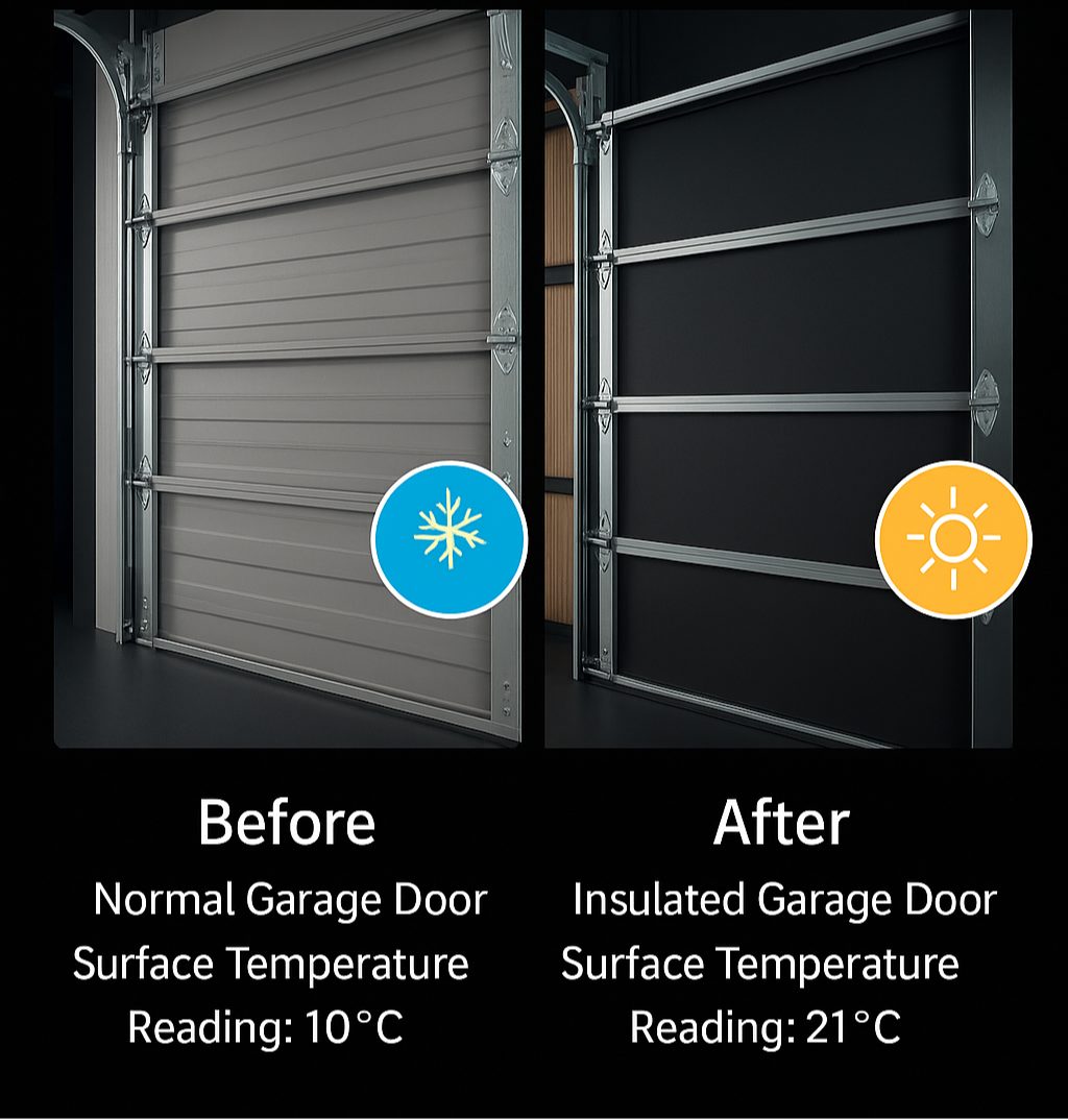 Garage Door Insulation Panels 1200h x 2400w/40mm thick- sold per sheet