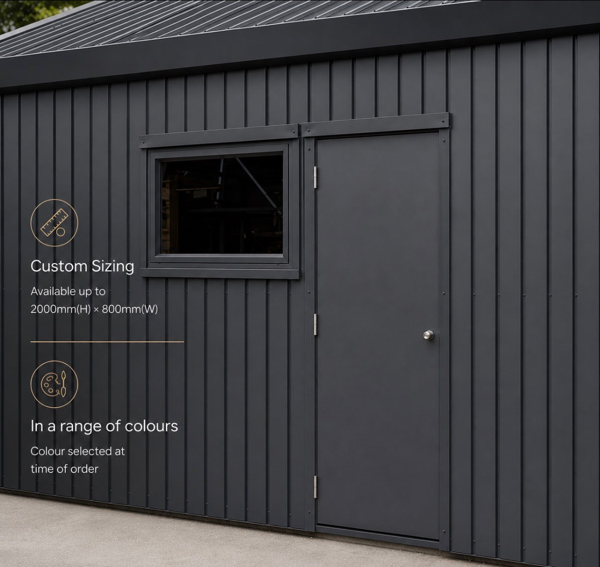 Personal Access Door Custom Size & Colors