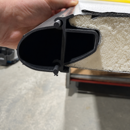 Garage Door Bottom Seal With PVC Carrier 1.5M lengths