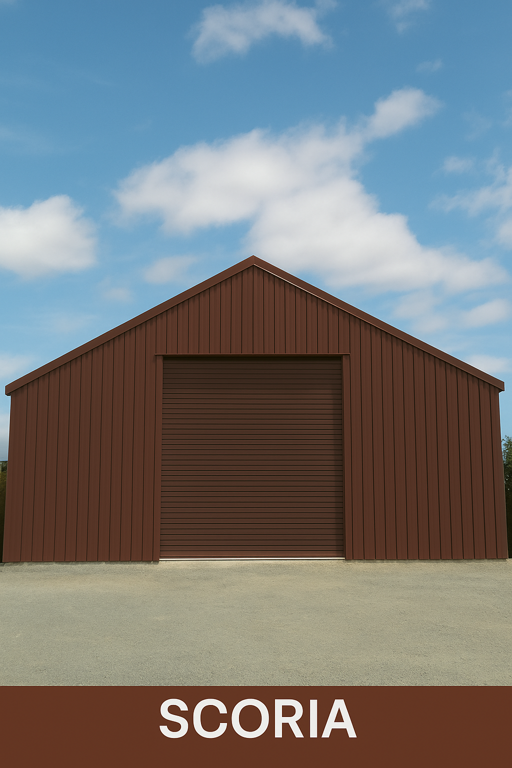 Commercial Roller Garage Door 4.5M High
