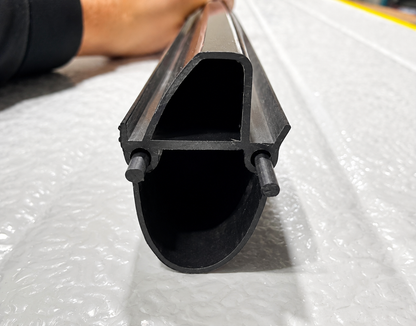 Garage Door Bottom Seal With PVC Carrier 1.5M lengths