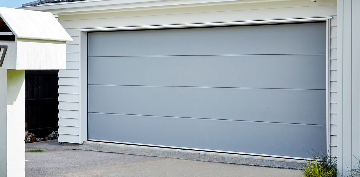 DOUBLE- Insulated Sectional Panel Garage Door (2.1M high choose your custom width)