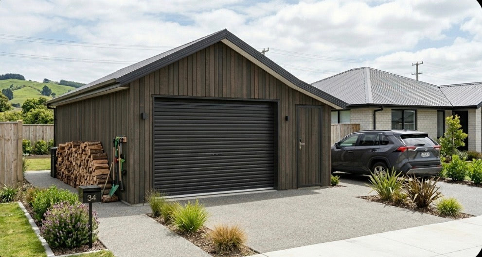 Colorsteel Roller Garage Door 2.2M High - Choose Width