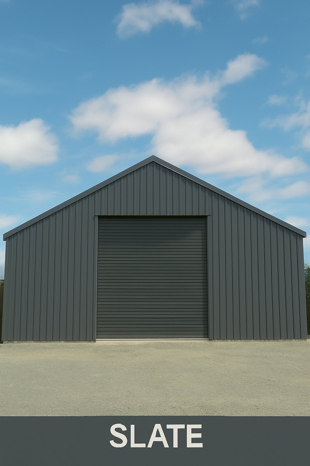 Commercial Roller Garage Door 4.5M High