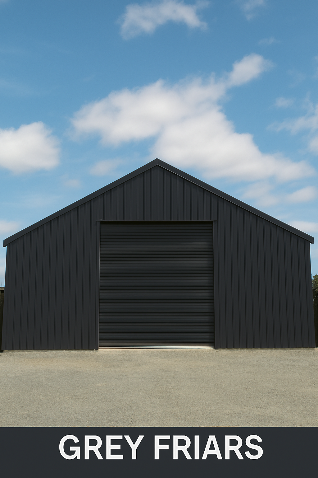 Commercial Roller Garage Door 4.5M High