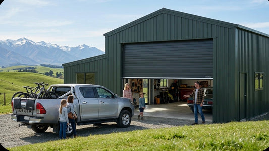 Commercial Roller Garage Door 3.4M High