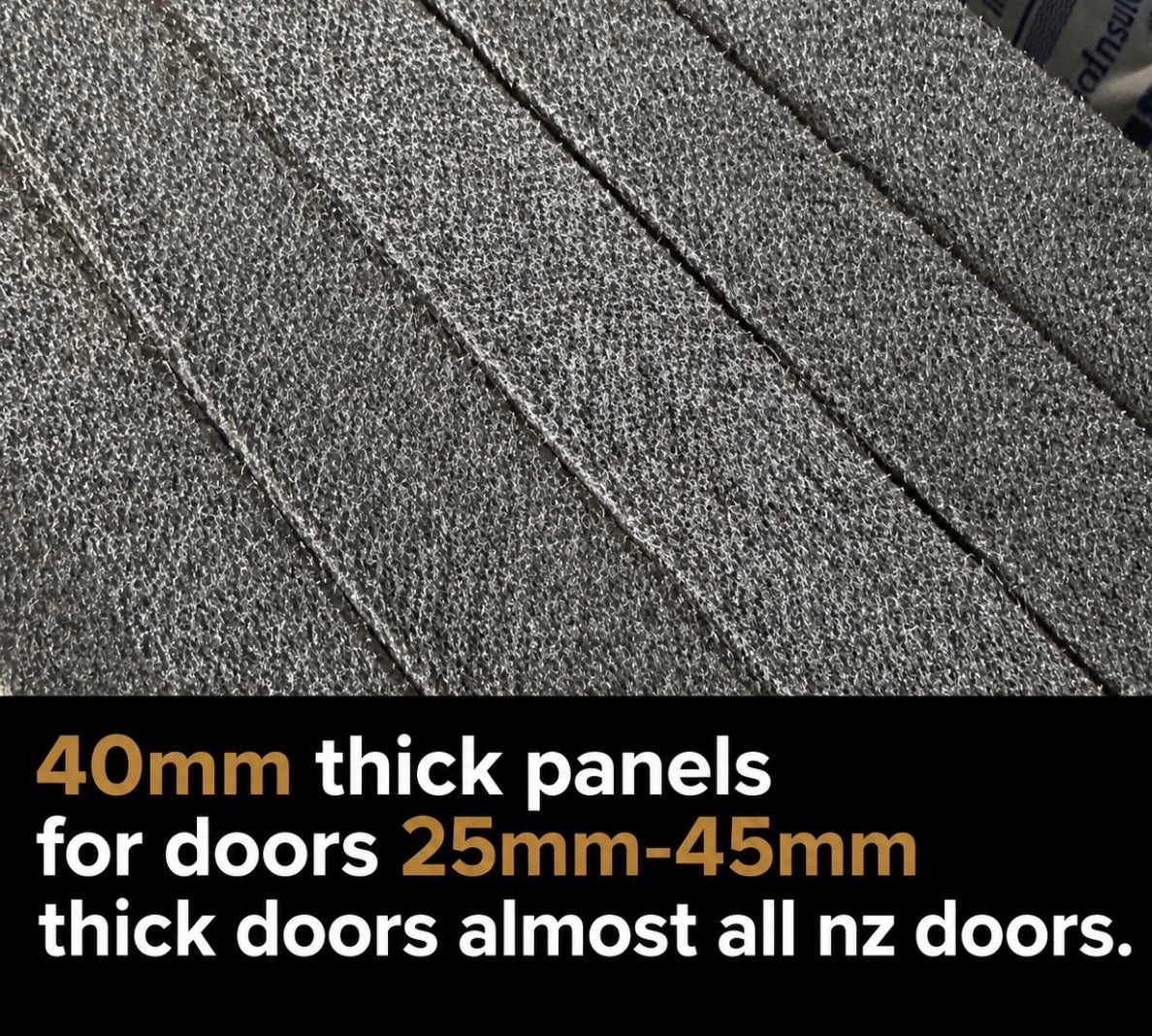 Pre-Cut Garage Door Insulation Panels (600 x 1200mm)