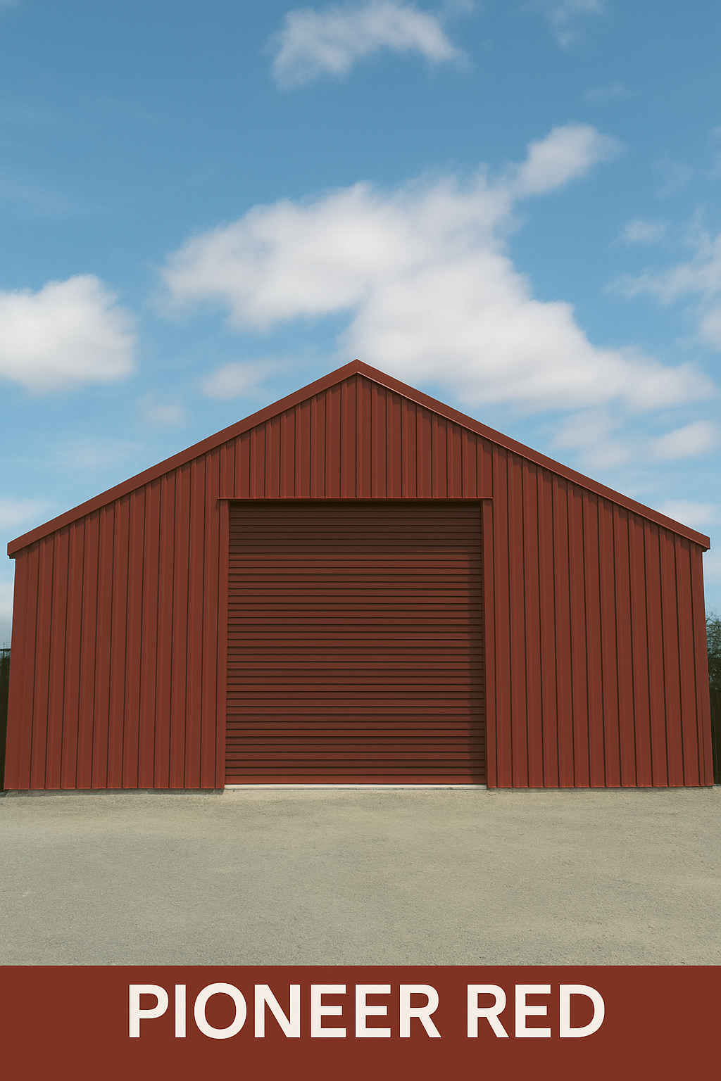 Commercial Roller Garage Door 4.5M High
