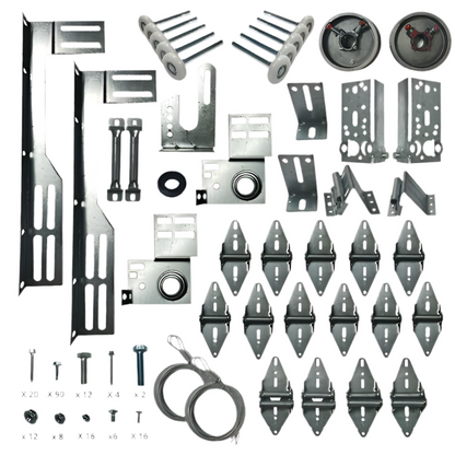 SINGLE- Insulated Sectional Panel Garage Door |2.4M High x 2750w max