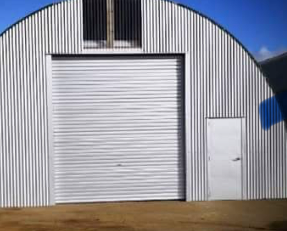 Personal Side Access Garage Door in Zincalume