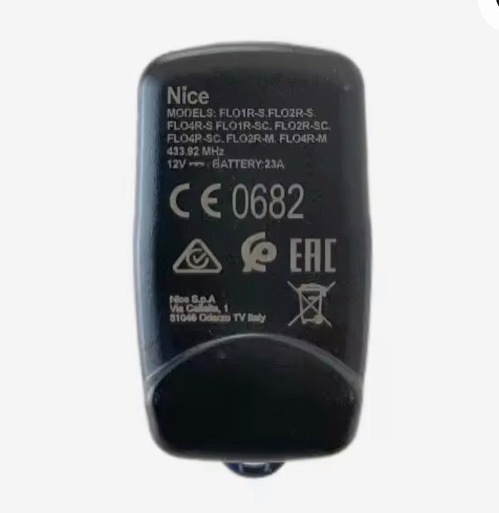 Nice FLO2R-S / FLO4R-S Remote