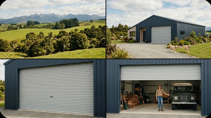 Colorsteel Roller Garage Door 3.0M High - Choose Width