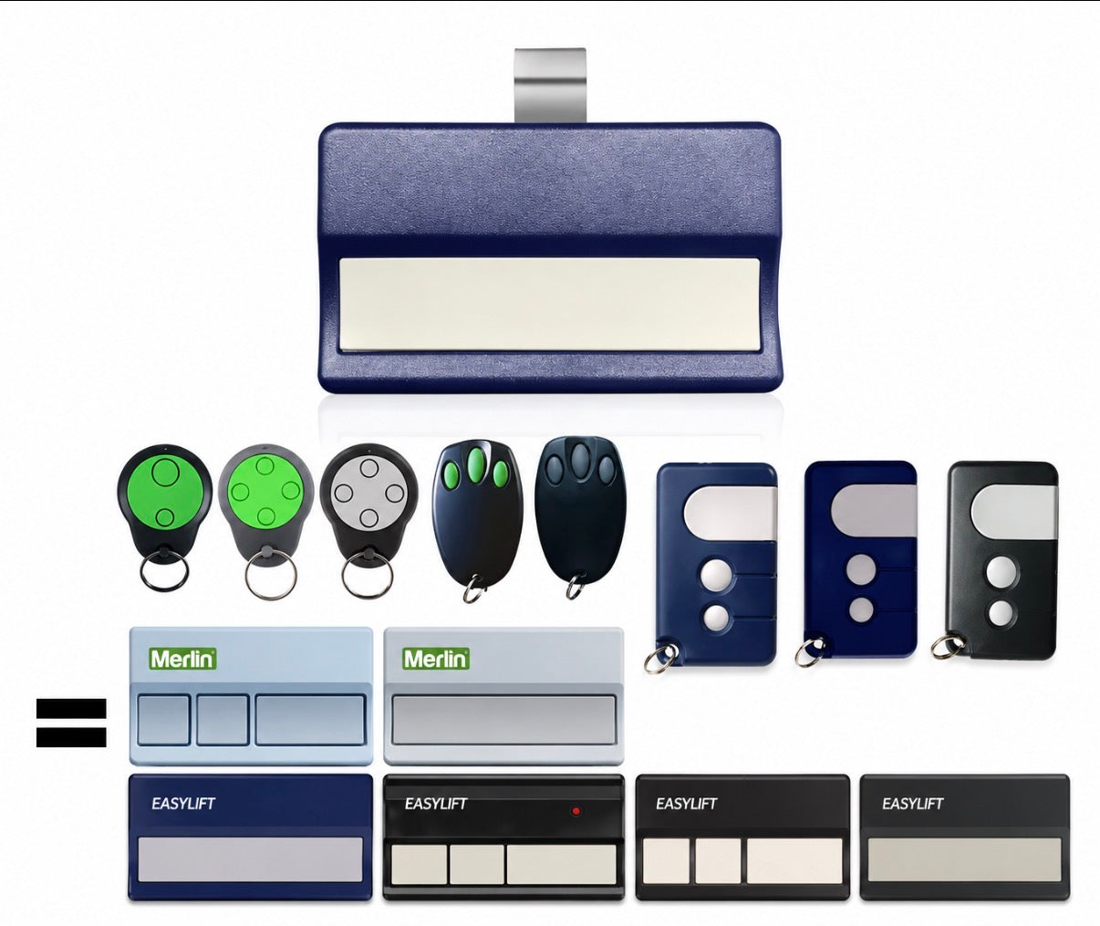 Merlin, Chamberlain, EasyLift Sun Visor Garage Door Remote