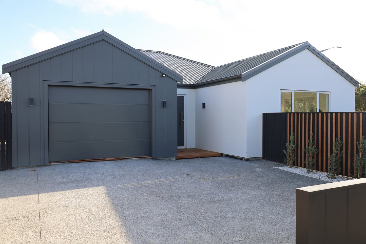 DOUBLE- Insulated Sectional Panel Garage Door (2.1M high choose your custom width)
