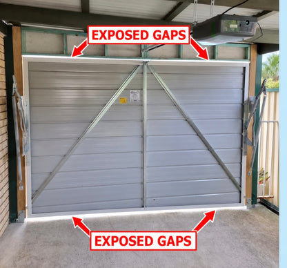 Tilt Garage Door Gap Bristle Seal 1M Lengths
