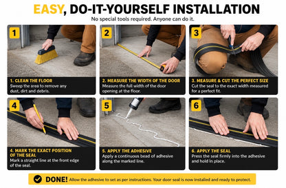Garage Door Floor Seal (Threshold Strip)
