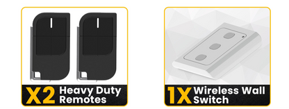 SINGLE- Insulated Sectional Panel Garage Door |2.4M High x 2750w max