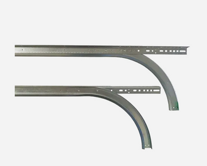 Garage Door Tracks. (Hockeys) Sold As Pair 2250mm Max Door Height
