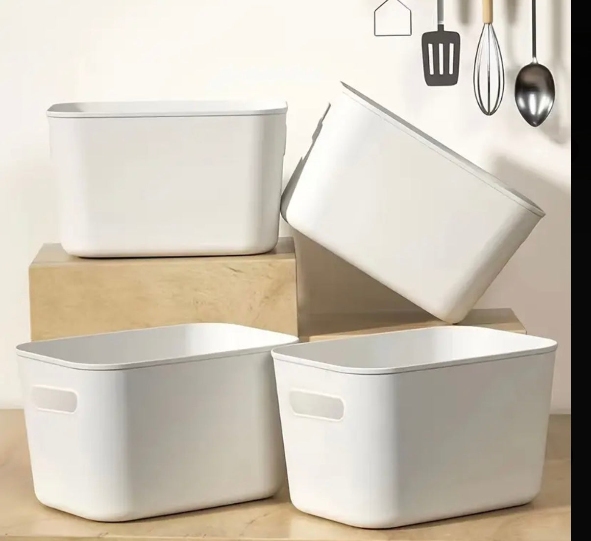 PGS Storage Tubs – Versatile & Space-Saving Organizers (Set of 2)
