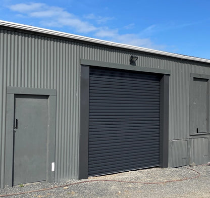 Custom Roller Door Enter frame size, add extras, order online. Cheap DIY supply.