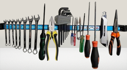 PGS Magnetic Tool Strip Holder – Large 60cm” Heavy-Duty Magnetic Tool Organizer