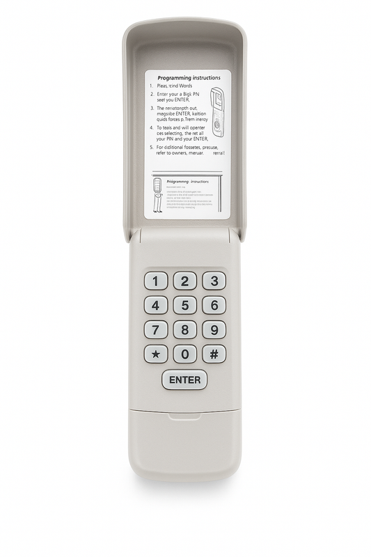 E840 Wireless Keypad – Keyless Garage Access (Security+ 2.0 Compatible