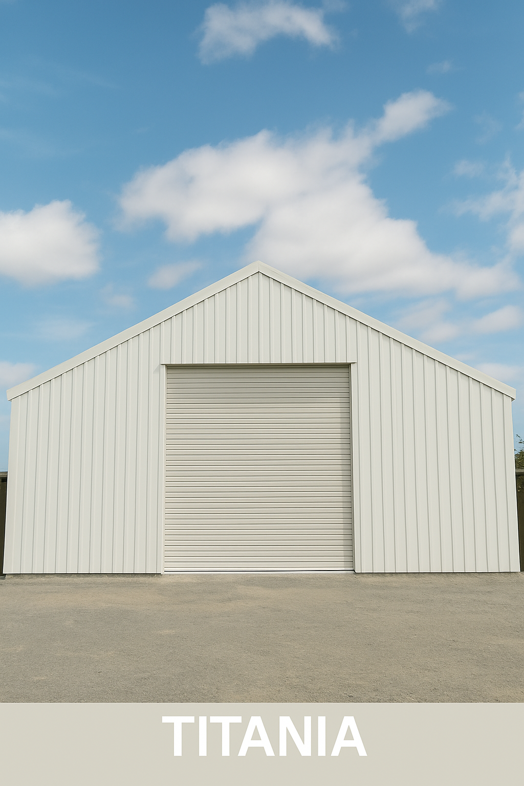 Commercial Roller Garage Door 4.5M High