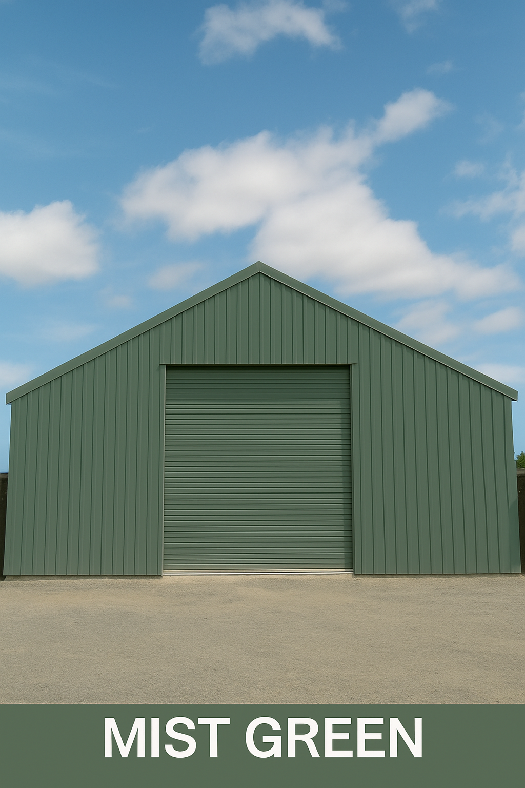 Commercial Roller Garage Door 4.5M High