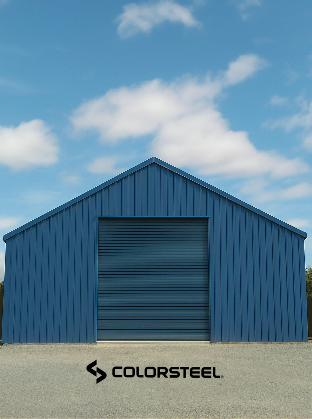 Commercial Roller Garage Door 4.5M High