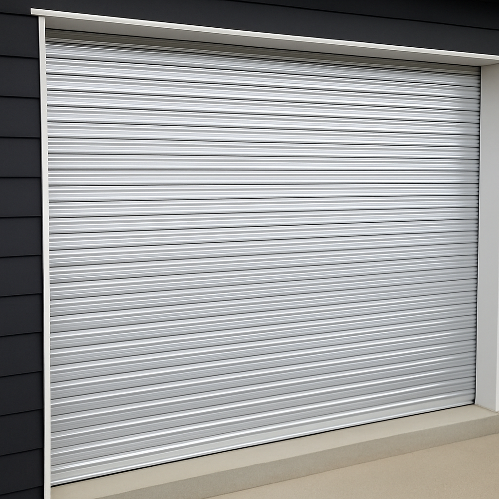 Cheap Set Size Roller door 3000h x 3050w in Zincalume/Silver