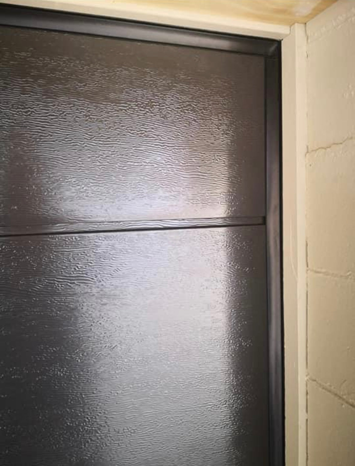 DOUBLE- Insulated Sectional Panel Garage Door (2.1M high choose your custom width)