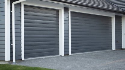 Colorsteel Rib-line Smooth Sectional Door 2400h And Choose From 2450w-6050 Wide