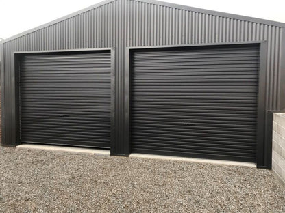Roller Door for business/industry Enter custom frame size, add extras, order online. NZ made and supplied